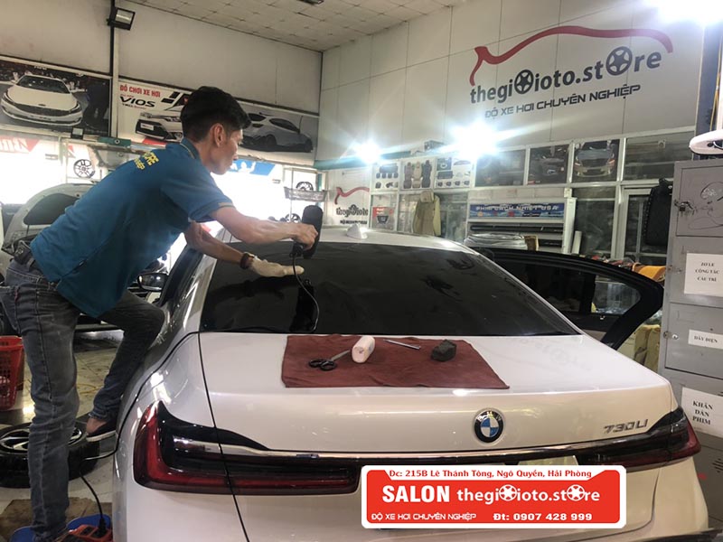 Dán phim cách nhiệt ô tô tại Hải Phòng