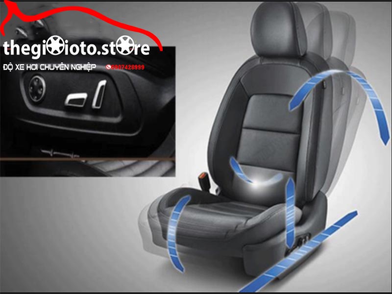 Ghế điện bảo vệ sức khỏe người ngồi trên xe