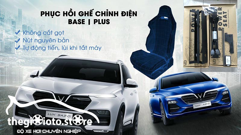 Độ ghế chỉnh điện 10 hướng