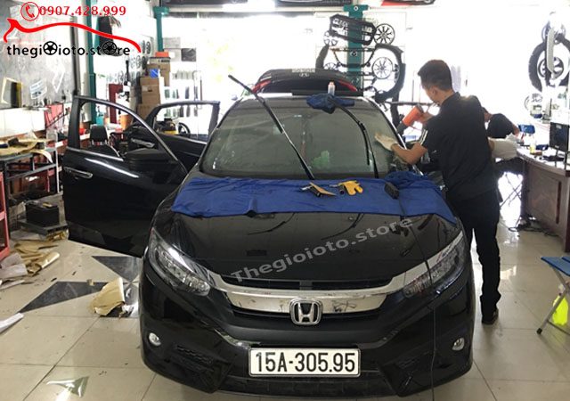 Dán phim cách nhiệt cho xe VIOS