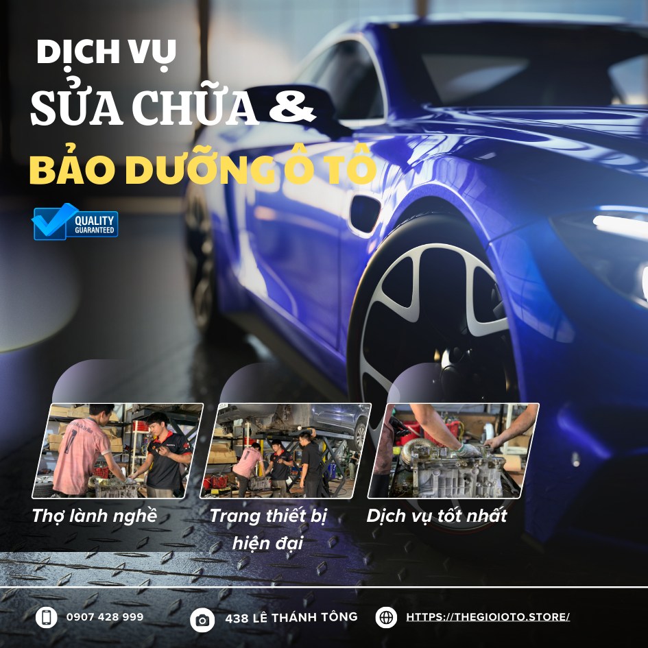 Dịch vụ sửa chữa -bảo dưỡng máy gầm ô tô tại Hải Phòng