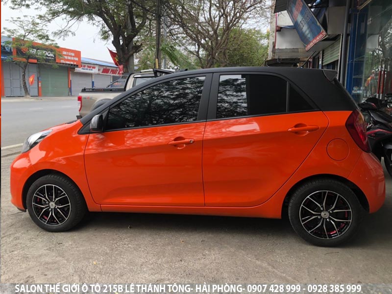 Lazzang 14 inch cho xe kia morning