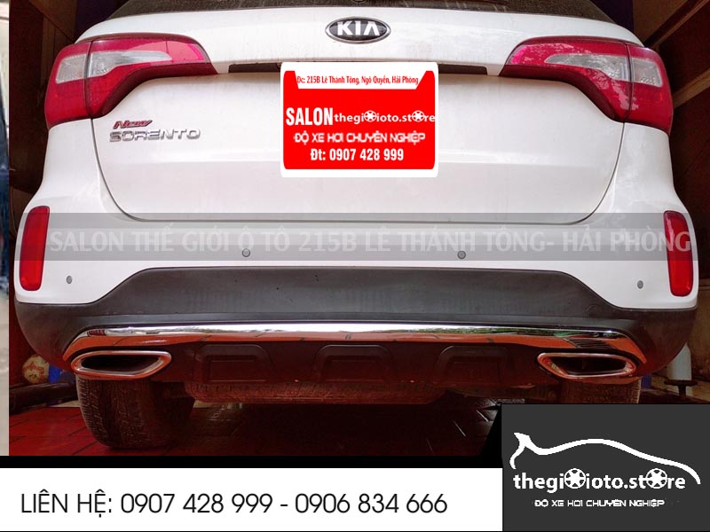 Líp pô xe mẹc lắp cho xe Kia