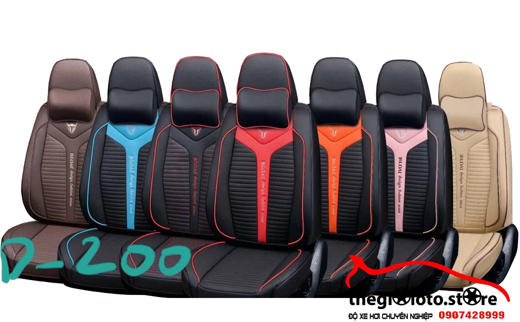 Mẫu áo ghế D200 nổi bật