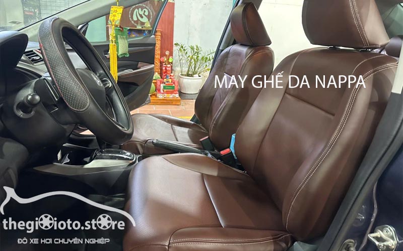 May ghế da honda city