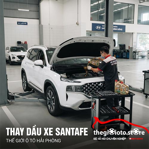 Thay Dầu Cho Xe SantaFe