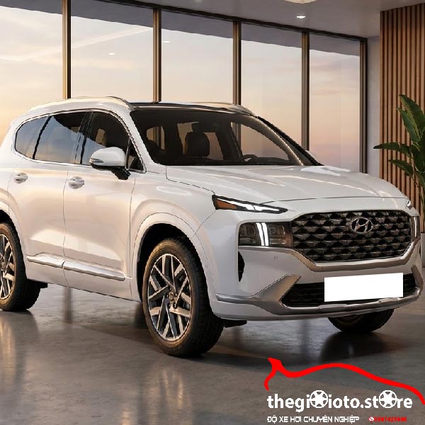 Độ thanh cân bằng cho xe Santafe