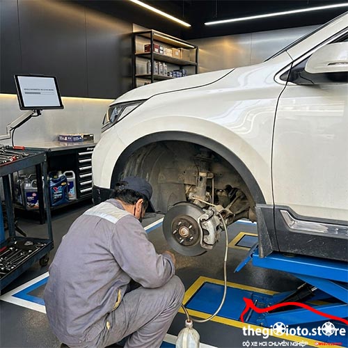 Bảo dưỡng phanh CRV