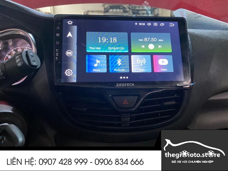 Vinfast Fadil nâng cấp màn hình Android