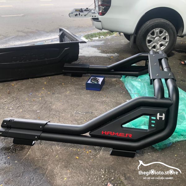 Độ thanh thể thao cho xe Ford Ranger
