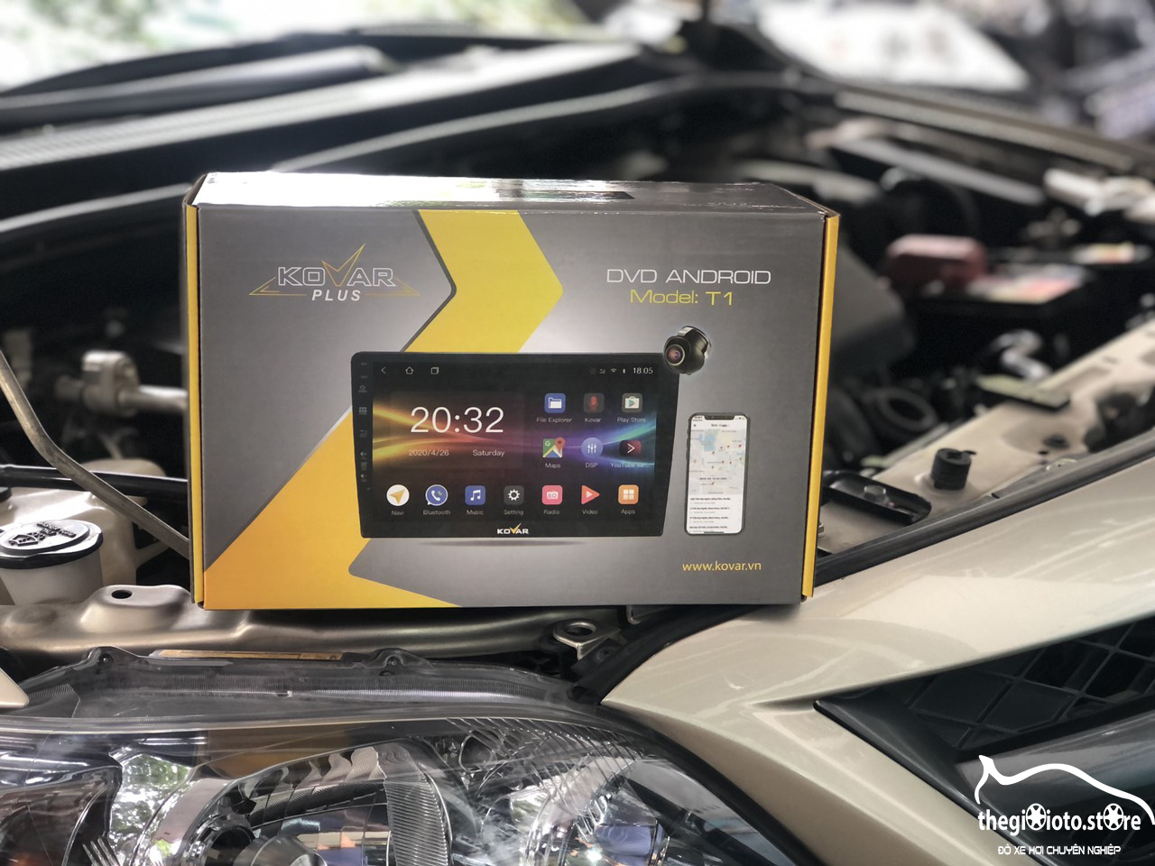 Màn hình liền cam 360 Kovar T1 Plus