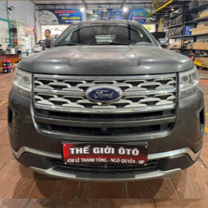 Độ Bi Pha Xe Ford Explorer