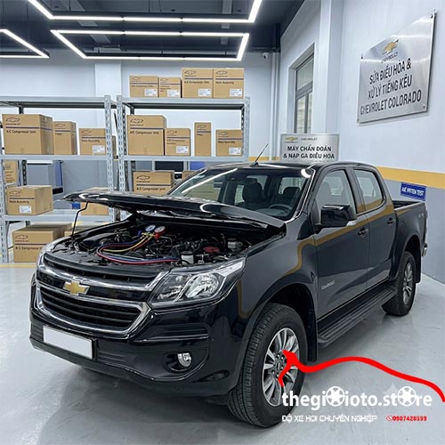 Sửa Điều Hòa Và Xử Lý Tiếng Kêu Cho Xe Colorado