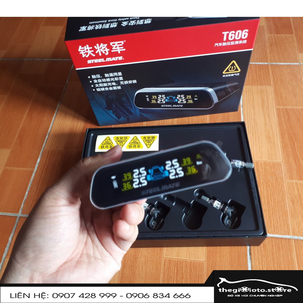 Cảm biến áp suất lốp Steelmate T606