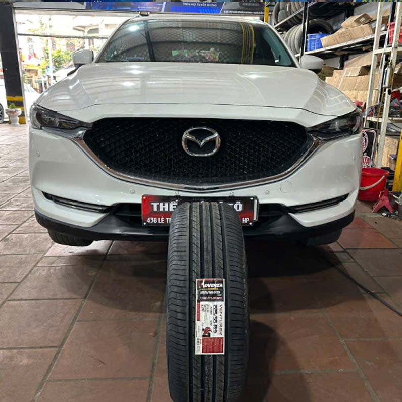Lắp Đặt Lốp Advenza 225/55 Cho Xe Mazda CX-5 