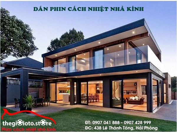 Dán phim cách nhiệt nhà kính Hải Phòng