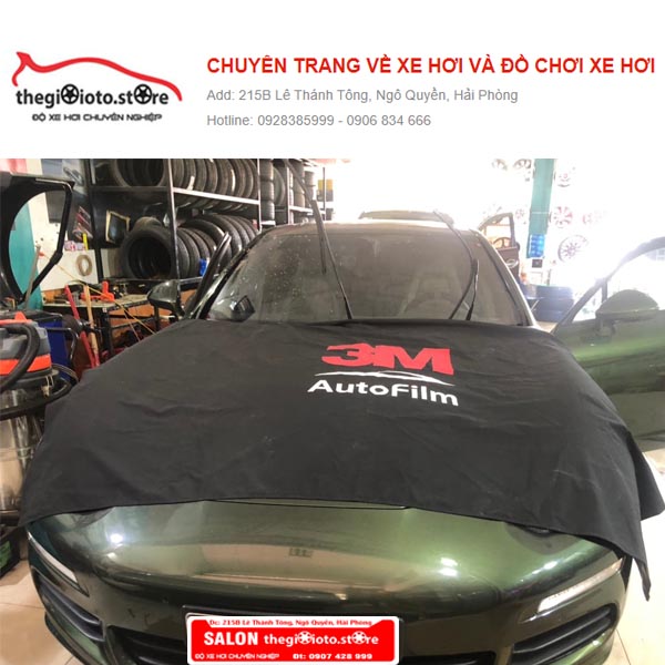 Phim 3M crytalline chính hãng USA cho Porsche Paramera