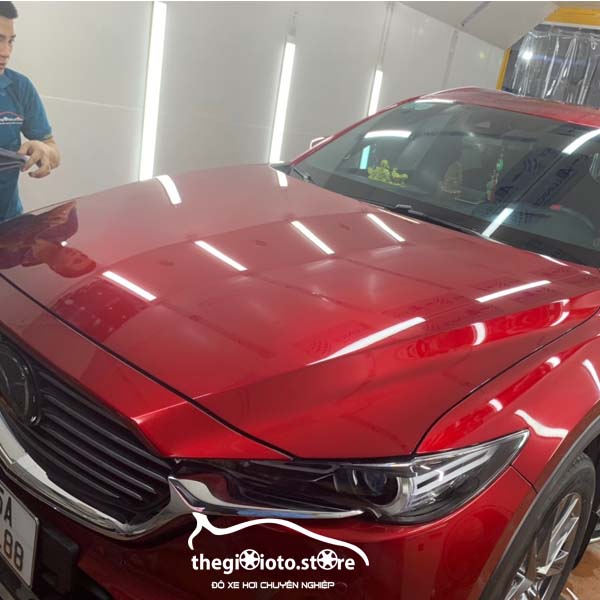 Phủ Ceramic cho xe CX8 Hải Phòng