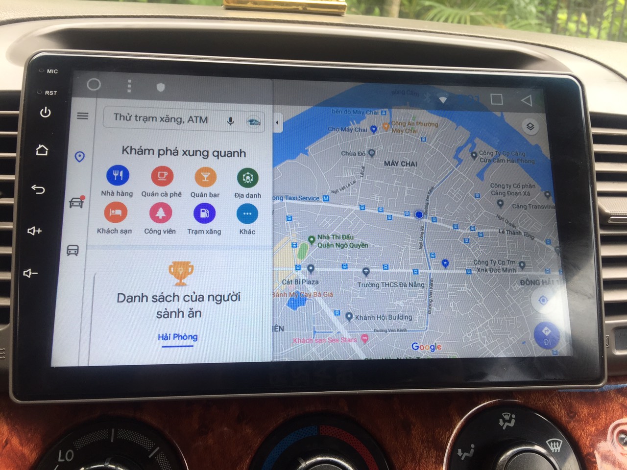 Màn Hình Android Lắp Xe Camry