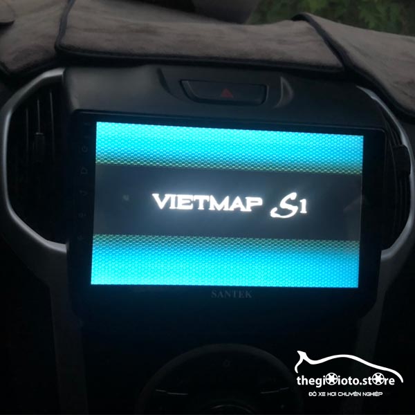 Màn hình Android SANTEK cho xe Isuzu Mux