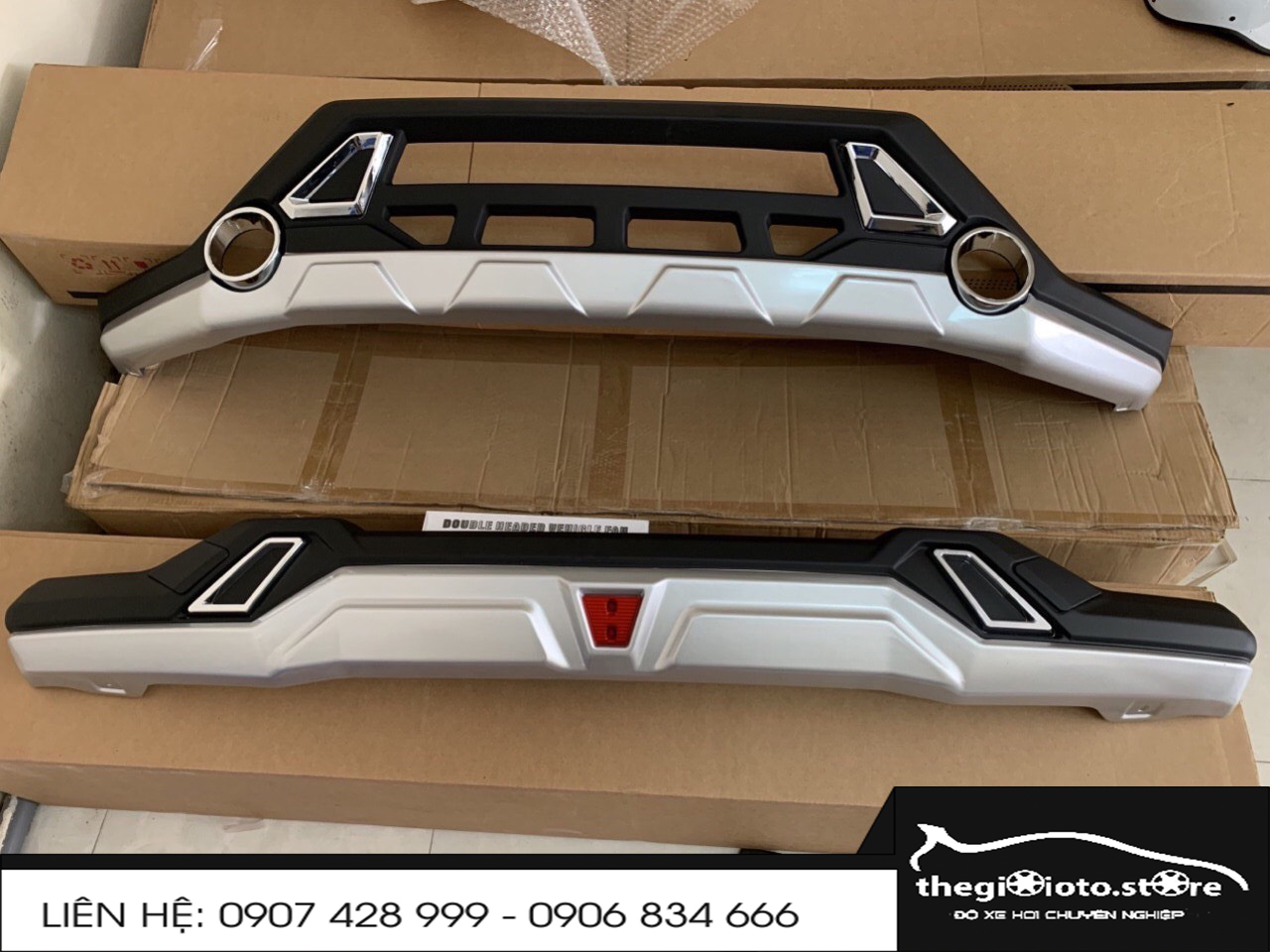 Ốp Cản Trước Sau xe Xpander