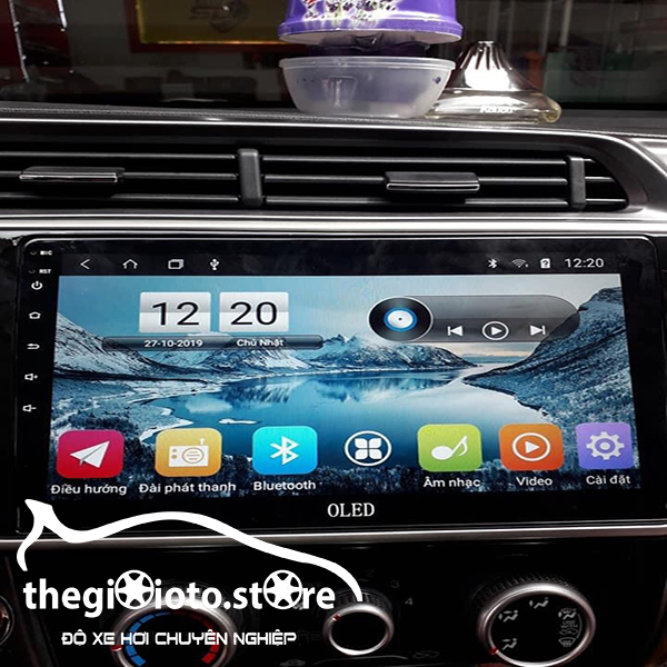 Lắp màn hình Oled xe ô tô ở Hải Phòng.
