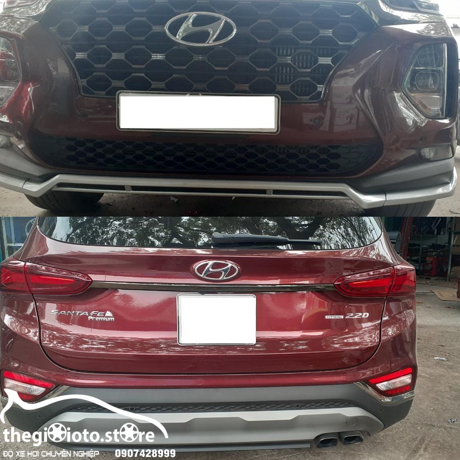 CẢN TRƯỚC SAU XE HYUNDAI SANTAFE
