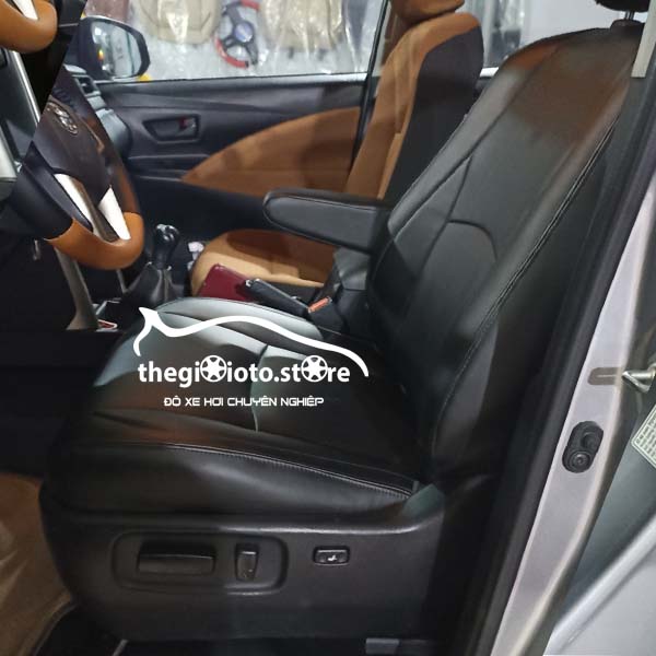 Độ ghế lái chỉnh điện tháo xe Lexus cho xe Innova