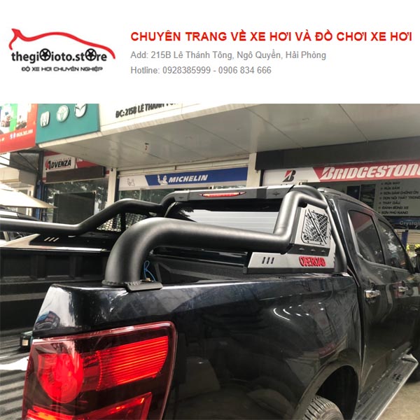 Độ thanh thể thao cho xe bán tải Mazda BT50