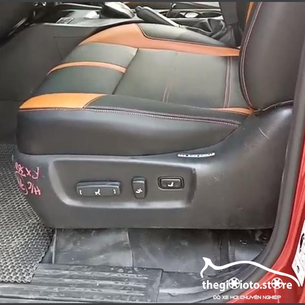 Độ ghế chỉnh điện cho xe Ford Ranger