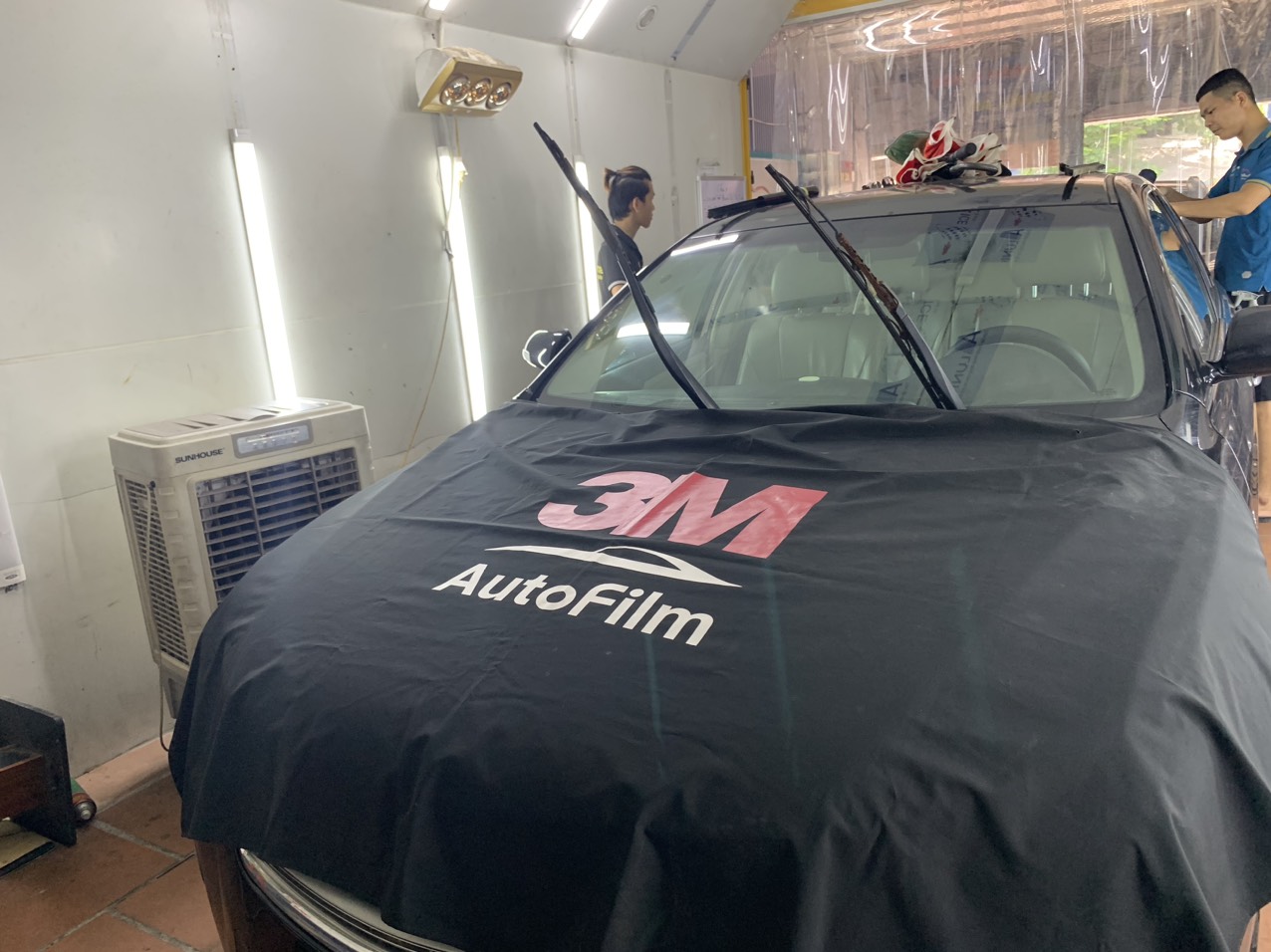 Dán Phim Cách Nhiệt Cho Xe Toyota Camry