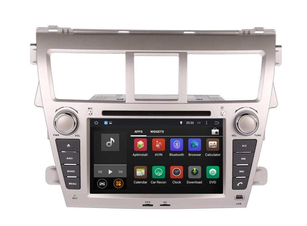 Màn hình Android cho xe Vios 2008 - 2013