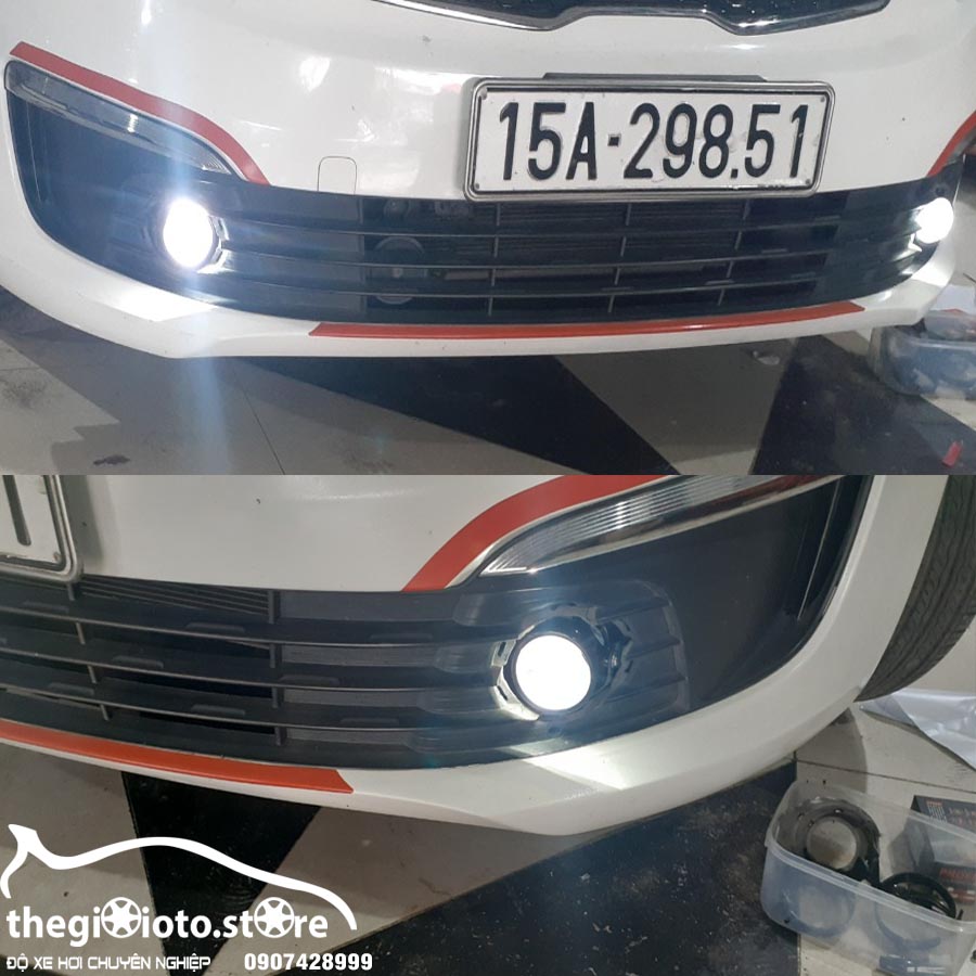 Đèn bi gầm xe KIA Rio