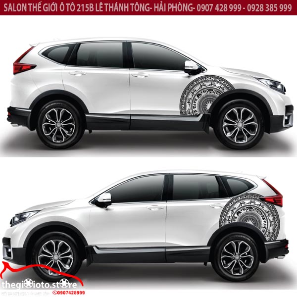 Dán decal trang trí xe Honda CRV