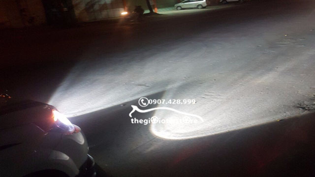 Độ đèn gầm bi xenon cho xe VIOS