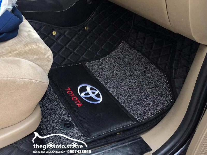 Thảm sàn 6d xe fortuner