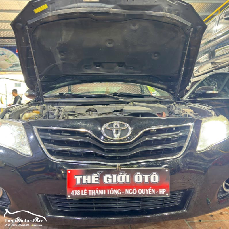 Nâng Cấp Hệ Thống Âm Thanh, Hình Ảnh và Bi Gầm Cho Xe Camry