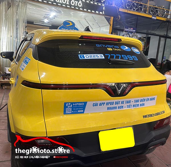 Thay lốp Advenzda 195/60R16 cho xe điện Limo Green