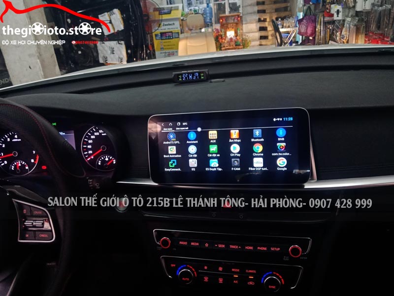 Độ màn hình Zulex Thái Lan xe Optima