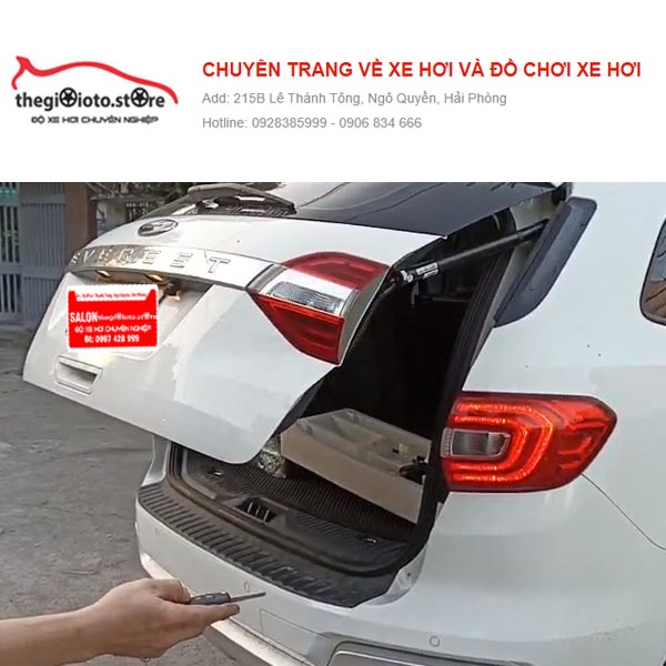Độ cốp điện xe cho xe Everest 2018