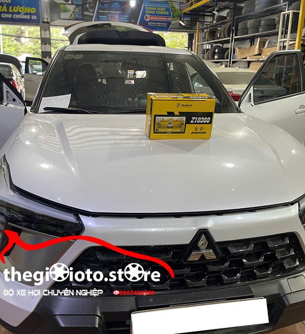 Lắp màn hình Android cho xe Xforce