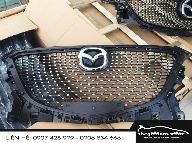 Mặt Ca Lăng Mazda 3 Sao Rơi