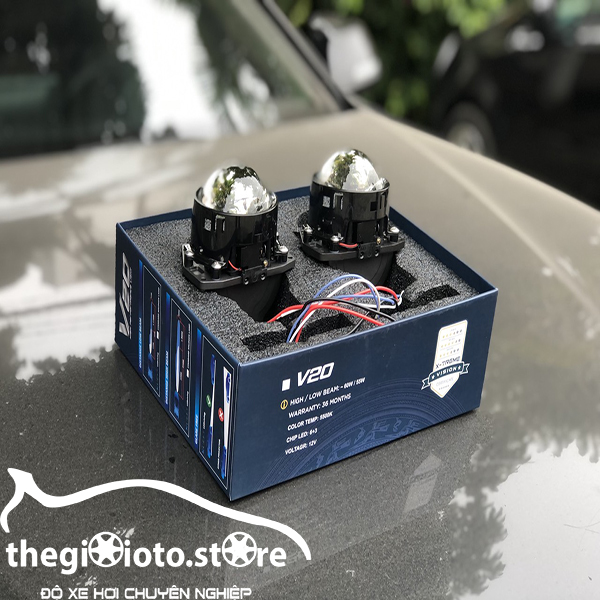 Độ bi lazes v20l cho xe BMW cực ngầu!