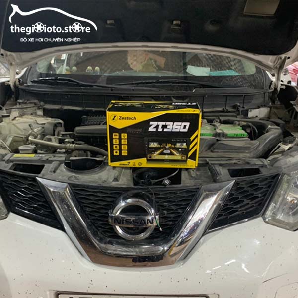 Màn hình Android Zestech ZT360 liền cam 360 lắp xe Nissan Xtrail
