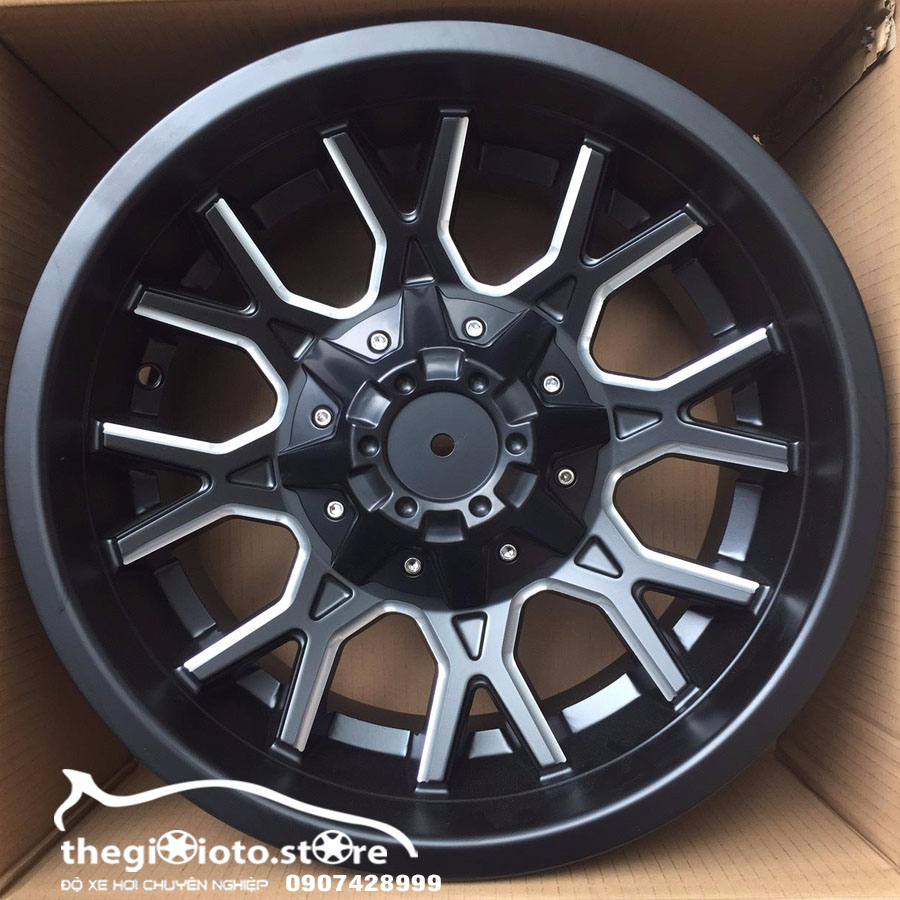 mâm xe 15 inch hình khối bắt mắt