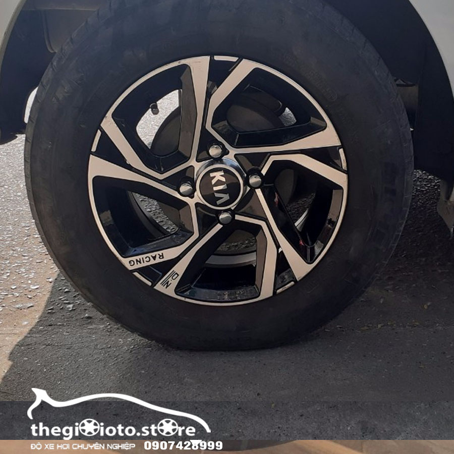 Độ lazang 13 inch cho xe Spark