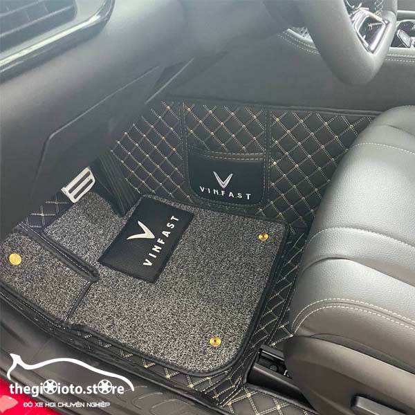 Sàn 6D cho xe điện Vinfast VF8