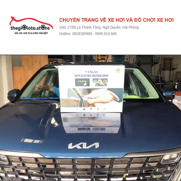 Độ cửa hít Owin cho xe Cavanal
