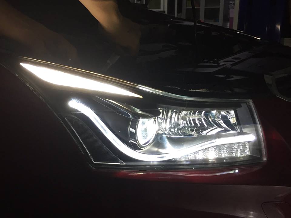 Độ mí led cho xe ô tô