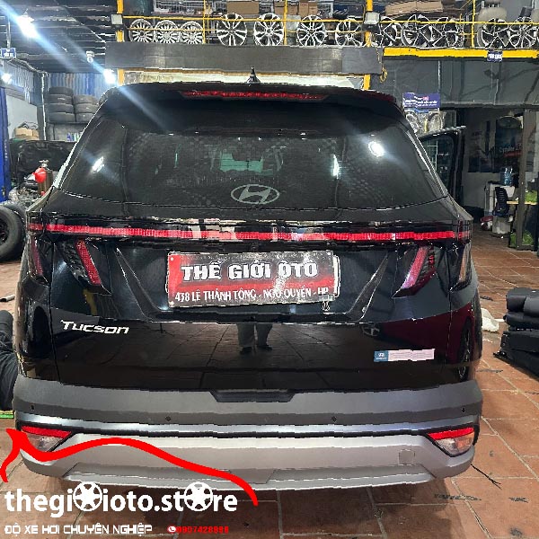 Lắp bậc bước cho Tucson